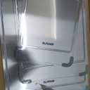 3PCS 100% Pure Titanium Cutting Boards for Kitchen, Food-Grade Metal Cutting Board for Meat, Fruit, and Veggies,Chopping Board with Anti-Slip Corner Protectors Removable, Dishwasher Safe Grey (17.32x11.8in, Gray)