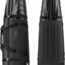 findway Golf Travel Bags, Golf Bag Travel Case for Airlines with Wheels, 1680D Heavy Duty Oxford and ABS Hard Case Top, Lightweight and Foldable (Black)