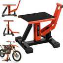 SEKAM Dirt Bike Stand, 1200 LBS Hydraulic Motorcycle Lift Jack with Safety Lock, Heavy-Duty Motorcycle Lift Stand for Maintenance & Repair