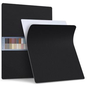 Self-Adhesive Leather Repair Patch, 11" x8.3" Vinyl Leather Repair kit for Furniture, Leather Repair Tape for Car seat, Couch, Furniture Black