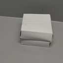 UPTTHOW Clear Plastic Dome Lip Balm Money Holder Craft Waterproof Rectangle Chapstick Money Cash Pounches Gift with Adhesive Back Card Making-100Packs