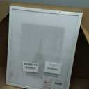 upsimples 16x20 Picture Frame, Display Pictures 11x14 with Mat or 16 x 20 Without, Wall Hanging Poster Frame, White, 1 Pack