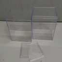 2-Pack Clear Hard Plastic Funko Pop Protector Display Cases for 4" Figures, Stackable Display Cases, Made in USA by Gary Plastic Packaging