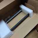 EDISHINE Plug in Wall Sconces, Stepless 2700K-6000K Dimmable Wall Sconce Set of Two, 39.4" Touch LED Wall Light with Remote, 350 Rotation Night Light with Timer for Living Room Bedroom Hallway (Gold)