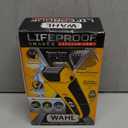 Wahl Lifeproof Lithium Ion Foil Shaver  Waterproof Rechargeable Electric Razor with Precision Trimmer for Mens Beard Shaving, Trimming, & Grooming with Quick Charge  Model 7061-100 (Yellow / Black)