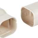 Senville SENLC-6M 20 Ft. Decorative Line Set Cover Kit for Mini Split Air Conditioners 3"