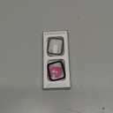 2 Pack 2 in 1 Waterproof Case for Apple Watch Series SE 6 5 4 40mm, Straight Edge PC Front & Back Bumper with Tempered Glass Screen Protector 360 Protective Cover for iWatch (40mm, Clear/ Clear)