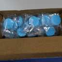 Automatic Toilet Bowl Cleaner Tablets,Blue toilet seat, Descale & Deodorize, Septic-Safe, Continuous Cleaning, Fresh Scent, Drop-In Tank Cleaner effective to use Works with Toilets 50 Pack-Fresh Scent