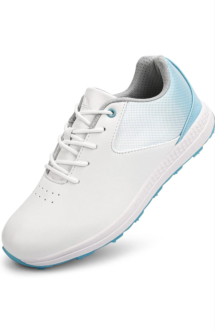 THESTRON Women's Golf Shoes Ladies Golf Sports Sneakers Spikes Women Golf Wears Spikeless Girls Golf Walking Sneakers. Size: 6.5