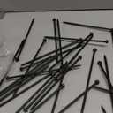 #14 x 8 Wood Structural Screws 100 Pack Hex Head Lag Screws, Rust Resistant Timber Screws for Timber/Log/Landscaping Wood (Black)