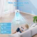 Windowless Portable Air Conditioners, 6L Swamp Cooler, 3-IN-1 Evaporative Air Cooler with 4 Ice Packs, 4 Modes & 3 Speeds, Auto Oscillating, 12H Timer, Remote, Quiet Cooling Fan for Home