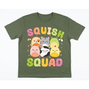 Squish Squad Girls Kids Toddlers Cute Birthday TShirt M 