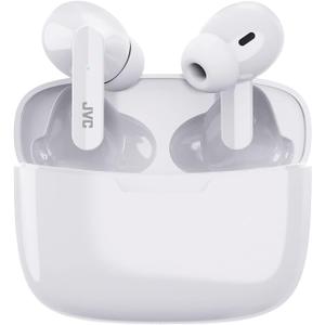 JVC HAD5TW Ultra-Compact IE Bluetooth Earbuds, True Wireless with Charging Case (Coconut White)