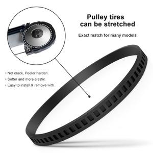 2 Pack 45-69-0010 Blade Pulley Tires Replacement for Deep Cut Band Saw Parts 6230 6232-6 6225 AO2807 6238N 6238-20 2729-20 Portaband Band Saw Rubber Belt