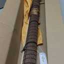 XIUXIU Bamboo Roller Shades Roman Shades for Window Roll Up Blinds for Home Light Filtering Indoor Outdoor Patio G24 W x 63" H