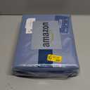 Amazon Basics Lightweight Super Soft, Wrinkle-Free, Breathable Easy Care Microfiber 4-Piece Bed Sheet Set with 14-Inch Deep Pockets, Queen, Dutch Blue, Solid