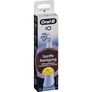 Oral-B iO Original Soft Cleansing Heads for Sensitive Gums - White (Pack of 4)