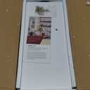 Jerry & Maggie - Desktop Organizer Office Storage Rack Adjustable Wood Display Shelf | Birthday Gifts - Toy - Home Decor | - Free Style Rotation Display - True Natural Stand Shelf (White)