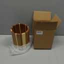 Acacia Wood Utensil Holder for Kitchen Counter, 360 Rotating 7.2" Wooden Cooking Utensil Crock for Countertop, Farmhouse Kitchen Decor