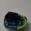 Franklin Sports Youth Teeball Glove - 9.0 Inch Neo-Grip Synthetic Leather Fielding Glove - Left & Right Handed Ready To Play with Ball (Blue)