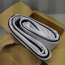 RV Awning Fabric Replacement, Upgraded 18.5oz Vinyl Camper Awning Replacement, Universal Outdoor Canopy for Electric and Manual RV Awning (17'(Fabric 16'2"), Black)