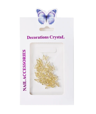 Gold Nail Art Accessories