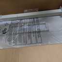 Sweetcrispy Overbed Bedside Table with Wheels, Adjustable Hospital & Home Use Bed Table, Rolling Laptop Table, Mobile Standing Desk, White (27.56"D x 15.75"W x 43.31"H)