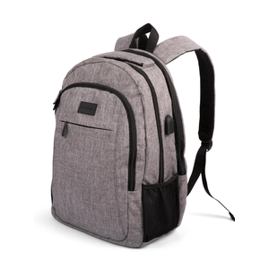 Laptop Backpack, Water Resistant and Anti-Theft Carry On Bookbag With USB Charging Port, Fits up to 15.6 Inch Computer, Travel Backpack For Men Women (Magellan, Gray, 1 Pack)