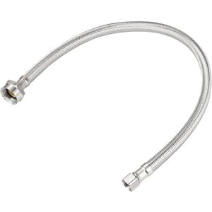 Toilet Water Supply Line Connector 36-Inch 3/8 Female Compression Thread x 7/8 Female Ballcock Thread Stainless Steel Braided Hose Toilet Connector Hose Replacement 1Pcs