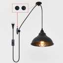Plug in Pendant Light Fixtures Hanging Lamp Shades Hanging Light with Plug in Cord Black Pendant Light Corner Hanging Lamp Pendant Lights Hanging Lamps That Plug Into Wall Outlet Ma625