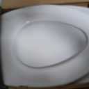 Bemis 1500EC 390 Lift-Off Wood Elongated Toilet Seat, Cotton White (Pack of 1)