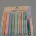 BLIEVE - Aesthetic Highlighters and Gel Pens With Soft Ink And Tip, Bible Highlighters and Pens No Bleed, Dry Fast Easy to Hold, for Bible Journaling Planner School Supplies (Pastel)