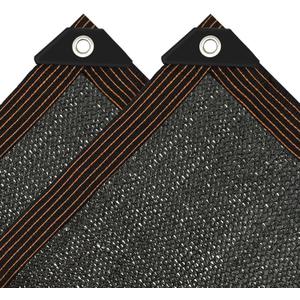 Garden Shade Cloth - for Plants Heat Protection 6'x3', 90% Vegetable Greenhouse Canopy with Grommets, Chicken Coop & Dog Kennel Cover, Outdoor Sun Tarp of Patios & Backyard & Balcony 2x1m
