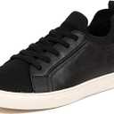 Deer Stags Boys Dress Sneaker, Black U Size 3 Big Kid