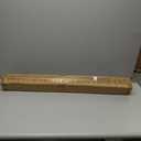 LazBlinds Cordless Roman Shades for Windows, Blackout Room Darkening Thermal Insulated Window Blinds, Lightweight Fabric Blinds for Indoor Windows, 35.5" W x 60" H, Off White