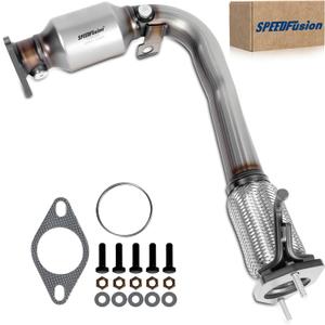 Front Catalytic Converter Compatible with 2012 2013 2014 2015 Chevrolet Captiva Sport, 2010-2017 Equinox, 2010-2017 GMC Terrain 2.4L L4 Catalytic Convertor (EPA Compliant)