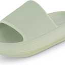 CUSHIONAIRE Kid's Feather pool slide with +Comfort (Green)