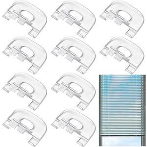 10 Pcs Shade Pulls Cordless Honeycomb Shade Lift Handles for Cordless Blind Cellular Shades Handle