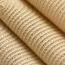 FunWheat Paper Round Braided Placemats Set of 4 for Dining Tables 15 Inch Heat Resistant Table Mats Farmhouse Woven Fabric Natural Place mats for Decoration with Tassel(Beige,4pcs)