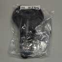 OUXI Comfort Bike Seat Comfortable Gel Bicycle Saddle Replacement Soft Padded with Shock Absorbing Waterproof for MTB Mountain Bike Road Bike Exercise Bike Men Women and Ladies (Black)