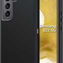 for Galaxy S22 5G case,Samsung S22 Heavy Duty case,[Military Grade Protective ],[Shockproof] [Dropproof] [Dust-Proof], Compatible with Samsung Galaxy S22 5G (Black/Gray)