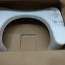 Squatty Potty Simple Curve Bathroom Toilet Stool 7" White