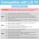 Stand for LG TV Legs, Only for LG TV Stand 55UK6500 55UJ6300 55UK6300 55UM6900 55UK6090PUA 55UN7300 55LJ550M 50UK6300 50UJ6300 50UK6500 50UK6090 50UM7300 49UJ6300 Only for Models We List