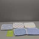 Organic Burp Cloths Baby Boy & Girl - 5-Pack Super Absorbent Cotton Burping Cloths for Babies, Soft & Plush Newborn Spit Up Rags, Infant Towels for Milk Spit Up, Unisex, Large 21" x 10"(Constellation)