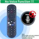 Replacement Remote Control for Pioneer Xumo TV CP-RC1NA-23, for Hisense X UHD LED XClass TV MG3-R34010/297107, No Voice
