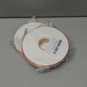 Peach 5/8" X 50 Yards Solid Color Double Faced Grosgrain Ribbon for Gifts Wrapping, Wedding, Party, Crafts, Hair Bows, Flowers, Home DIY Decor
