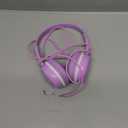 Kids Headphones, Wired Headphones for Kid with Safe Volume Limiter, Kid Headphone with Cord 3.5mm Jack, On-Ear Girls Boys Toddler Headphone for School (Purple)