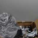 KKTONER PU Leather Round Rolling Stool with Foot Rest Height Adjustable Swivel Drafting Work SPA Task Chair with Wheels (Black)