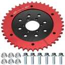 GREHUA Universal Split Sprocket & 420 Chain 42 Tooth for Coleman CT200U BT200X CT200U-EX Motovox MBX10 Baja Warrior MB200 Doodlebug DB30 Predator 212 196cc 6.5hp Mini Bike Go Kart Parts