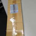 Muzata 5-10FT Modular Black Side Mount Cable Railing Kit 42 Inch 2 Level Post Kit Complete Set Cable Railing System for Decks Length Adjustable with Paper User Guide (No Handrail) RWF2 BH4L